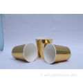 Tasses en papier doubles de 4oz pour une consommation de froide